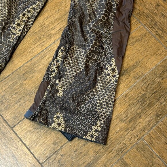 Columbia Boardwear Brown Convert Snowboard Ski Patchwork Pants Size Medium - Picture 10 of 13